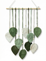 JH Gallery White and Green Multi Leaves Hanging - view 7