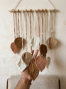 JH Gallery White and Brown Multi Leaves Hanging - view 6
