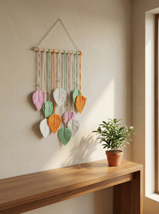 JH Gallery Multicolour Multi Leaves Hanging