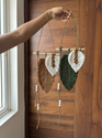 JH Gallery Double Leaves Hanging Pair - view 2
