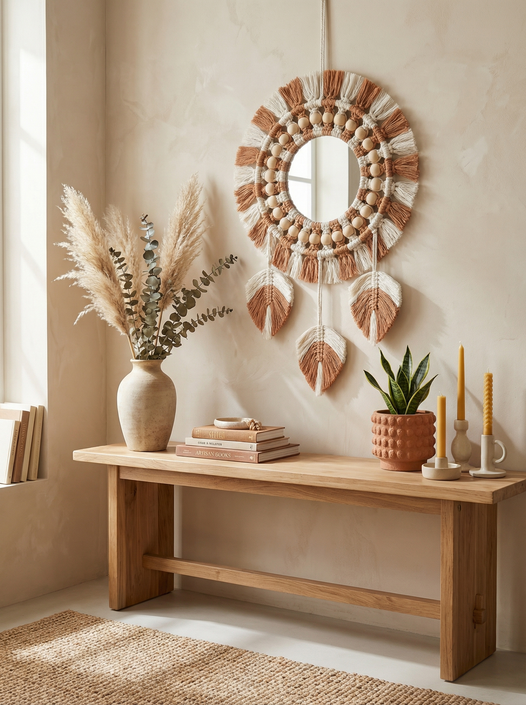 JH Gallery Brown Mirror