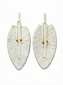 JH Gallery White Leaf Pair - view 11