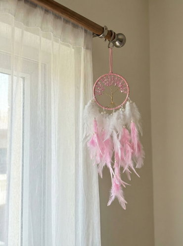 JH Gallery Pink Dreamcatcher