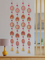 JH Gallery Wood Handmade Lotus Wall and Door Hanging