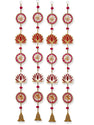 JH Gallery Wood Handmade Lotus Wall and Door Hanging - view 3