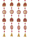 JH Gallery Wood Handmade Lotus Wall and Door Hanging - view 4