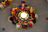 JH Gallery Rajasthani Dolls Puppet Tealight Candle Holder Multicolour - view 5
