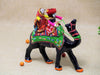 JH Gallery Rajasthani Doll Couple Rider Idol Showpiece, Multicolor (18 * 16 * 5cm) (Camel) - view 4