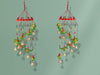 JH Gallery Handcrafted Rajasthani Hanging Decorative Windchime (Green Parrot) - Pack of 2 - view 5