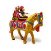 JH Gallery Rajasthani Doll Couple Rider Idol Showpiece, Multicolor (18 * 16 * 5cm) (Horse) - view 8