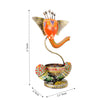 JH Gallery Handcrafted Metal Ganesha Tealight Candle Holder (Antique Yellow) - view 4