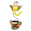 JH Gallery Handcrafted Metal Ganesha Tealight Candle Holder (Antique Yellow) - view 5