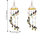 JH Gallery Handcrafted Rajasthani Hanging Decorative Windchime (Peacock) - Pack of 2 - view 3