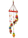 JH Gallery Handmade Rajasthani Metal Multicolor Bells wall Hanging Windchime - view 3