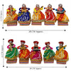 JH Gallery Multicolor Musician Bawla Puppets Idol, Set of 10, (5 Male & 5 Female) - view 2
