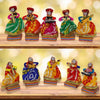 JH Gallery Multicolor Musician Bawla Puppets Idol, Set of 10, (5 Male & 5 Female) - view 4