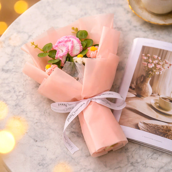JH Gallery Crochet Bouquet (Pink)