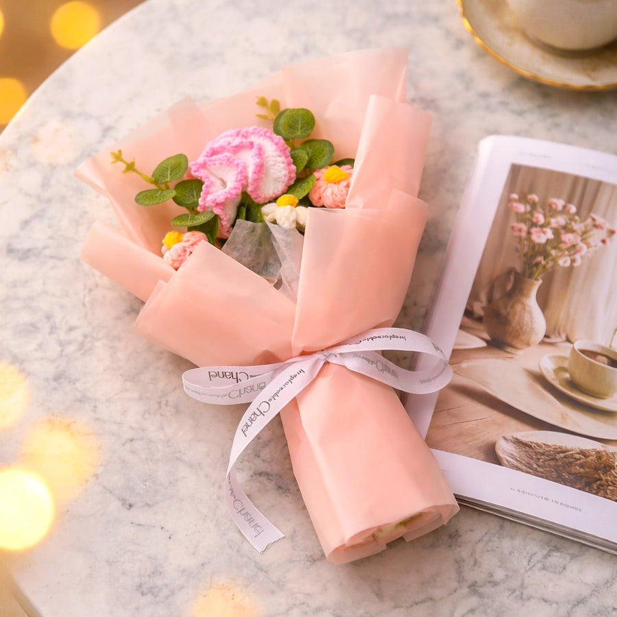 JH Gallery Crochet Bouquet (Pink)