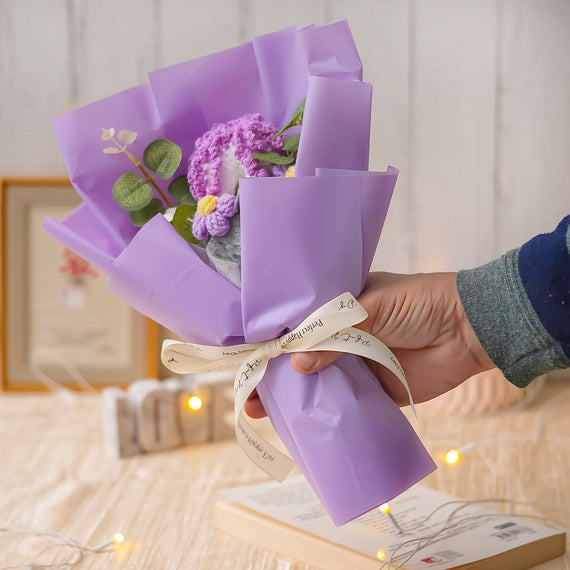JH Gallery Crochet Bouquet (Lavender)
