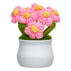 JH Gallery Crochet Pot (5 flowers pink) - view 6