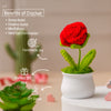 JH Gallery Crochet Pot (Red Rose) - view 2
