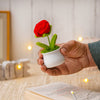 JH Gallery Crochet Pot (Red Rose) - view 3