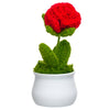 JH Gallery Crochet Pot (Red Rose) - view 6
