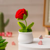 JH Gallery Crochet Pot (Red Rose) - view 8