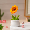 JH Gallery Crochet Pot (Sunflower) - view 6