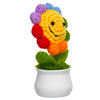 JH Gallery Crochet Pot (Rainbow Smiley) - view 7