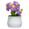JH Gallery Crochet Pot (5 flowers lavender) - view 5