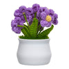 JH Gallery Crochet Pot (5 flowers lavender) - view 6