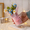 JH Gallery Crochet Pot Bouquet (Blue) - view 2