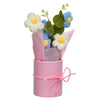 JH Gallery Crochet Pot Bouquet (Blue) - view 7